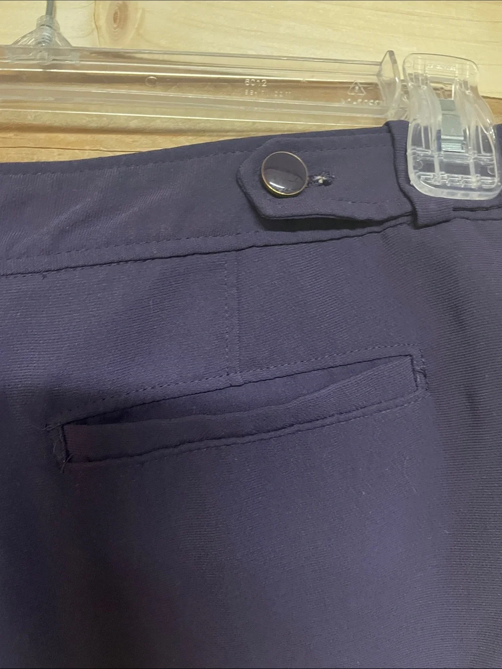 Banana Republic size 4 Low-rise 3” Dark Purple Lightweight Shorts with Pockets